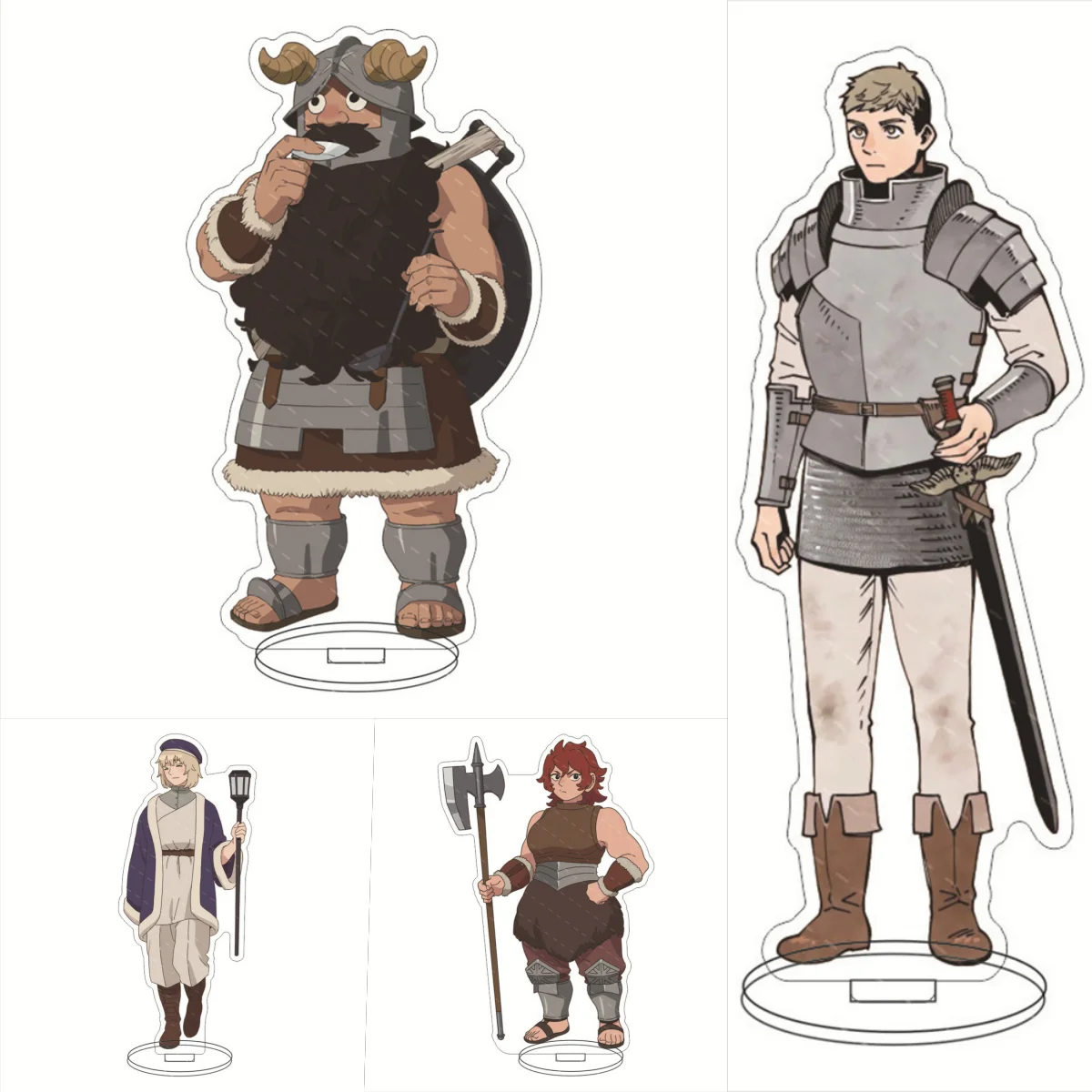 Anime Dungeon Meshi Delicious in Dungeon Donato Marcille Thorden Laios Senshi Tims Izutsumi acrylic stand figure model Toys Gift