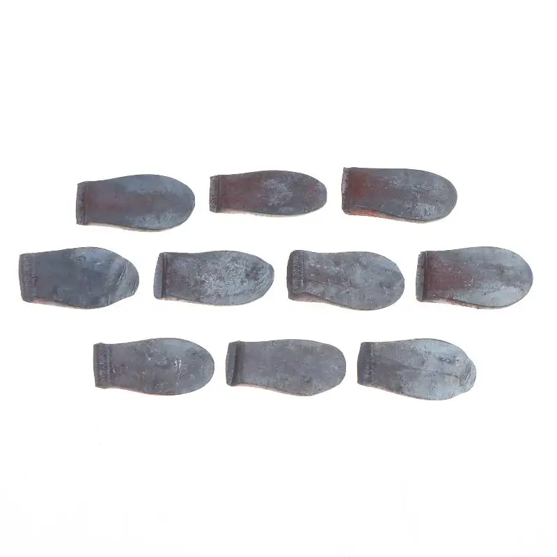 10 Pcs Heavy Duty Iron Pad Forged Wedge For Ax Hammer Handle Fixing Farm Tool Hardware Accessory Accessories Gift