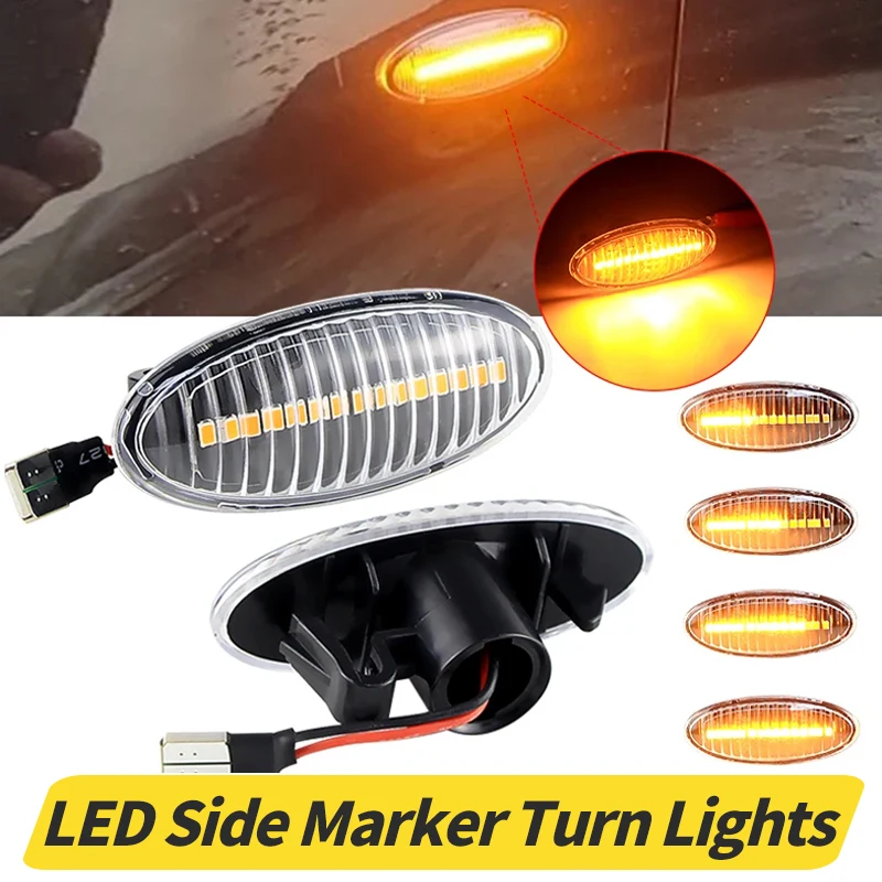 2Pcs Led Turn Signa…