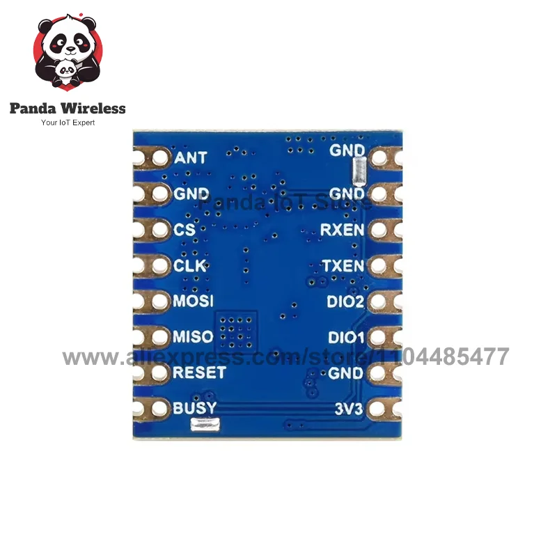 1pcs Core 1262-HF Module SX1262 868M LoRa Node Communication EU868 Long-distance SPI 863-870MHz U.FL connector for Sub-GHz band