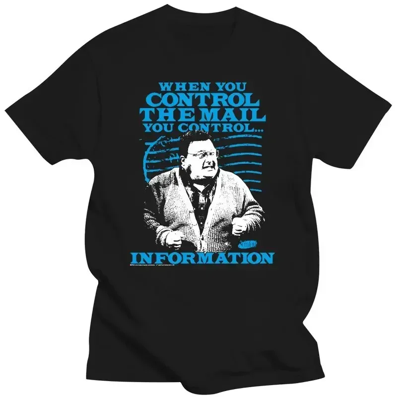 

Мужская футболка Seinfeld Newman, забавная футболка с надписью «Когда Вы управляете», новая мужская одежда большого размера, уличная одежда, толстовка Тяжелая