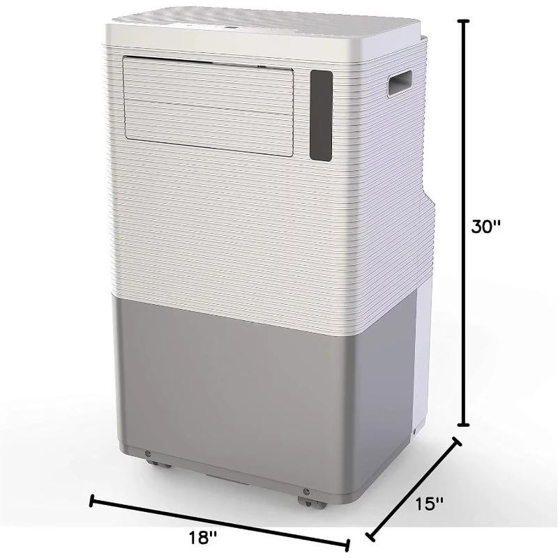 115V /60Hz Dual-use Portable Air Conditioner with Cooling and Heating Functions