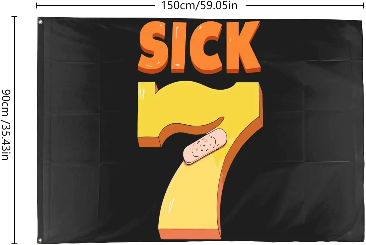 Flagicts 100% Polyester Sick 7 Halloween Costume Ideas For Teachers Six Seven Meme Flags