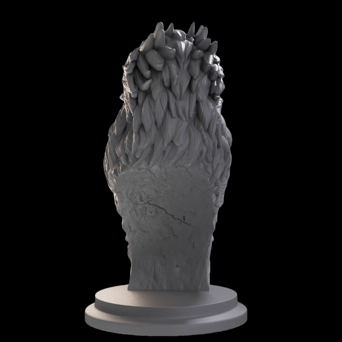 ชุดประกอบโมเดลเรซิ่นหล่อขึ้นรูปสูง 32 มม., GK， รูปปั้นนกอินทรีเรซิ่นที่สวยงาม, ไม่ทาสี