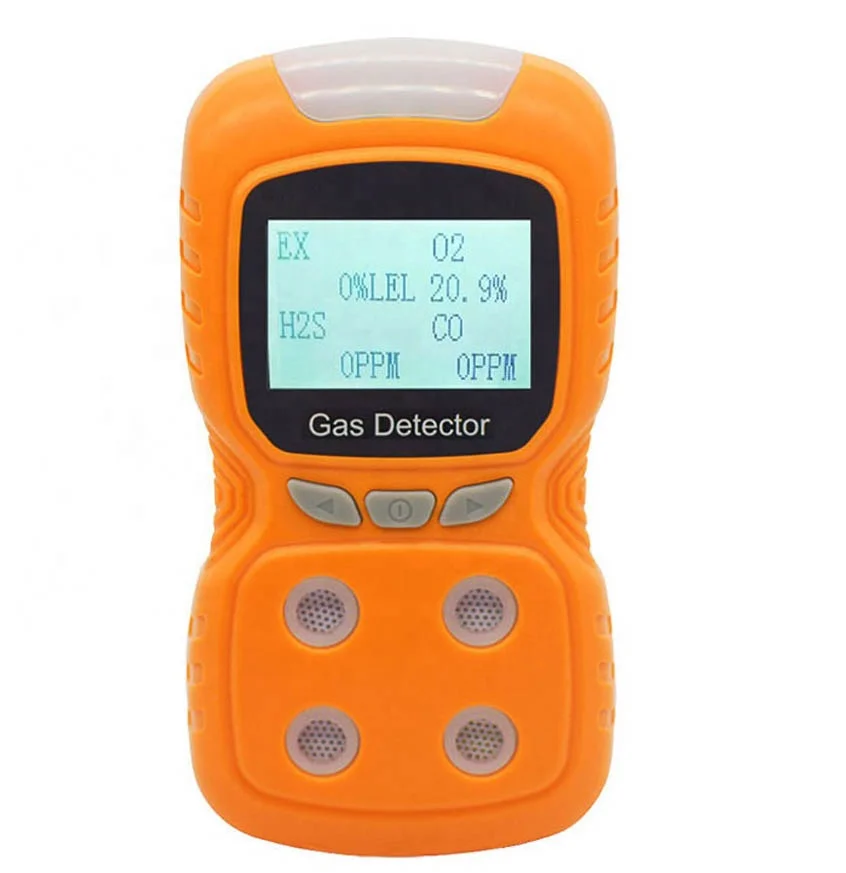 

ZLT840--- Diffusion Type 4 in 1Low Cost EX/O2/CO/H2S Gas Detector Multi Gas Detector Portable