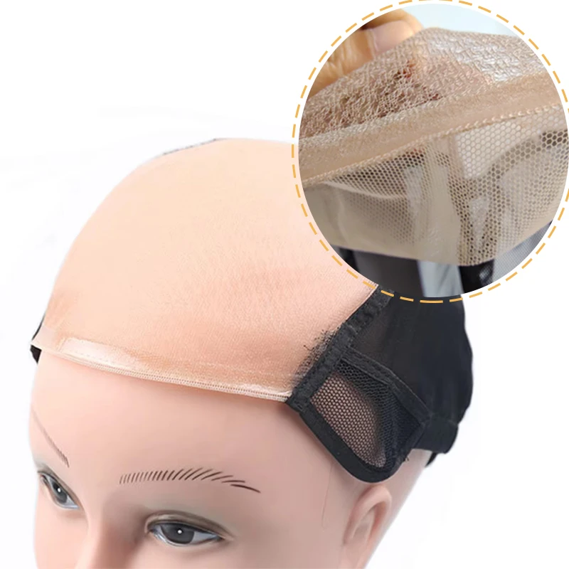 6x6 Lace Frontal Closure Base 2 Layers Silk Base Closure Wig Cap Wig Netting Lace Material For Wig Making