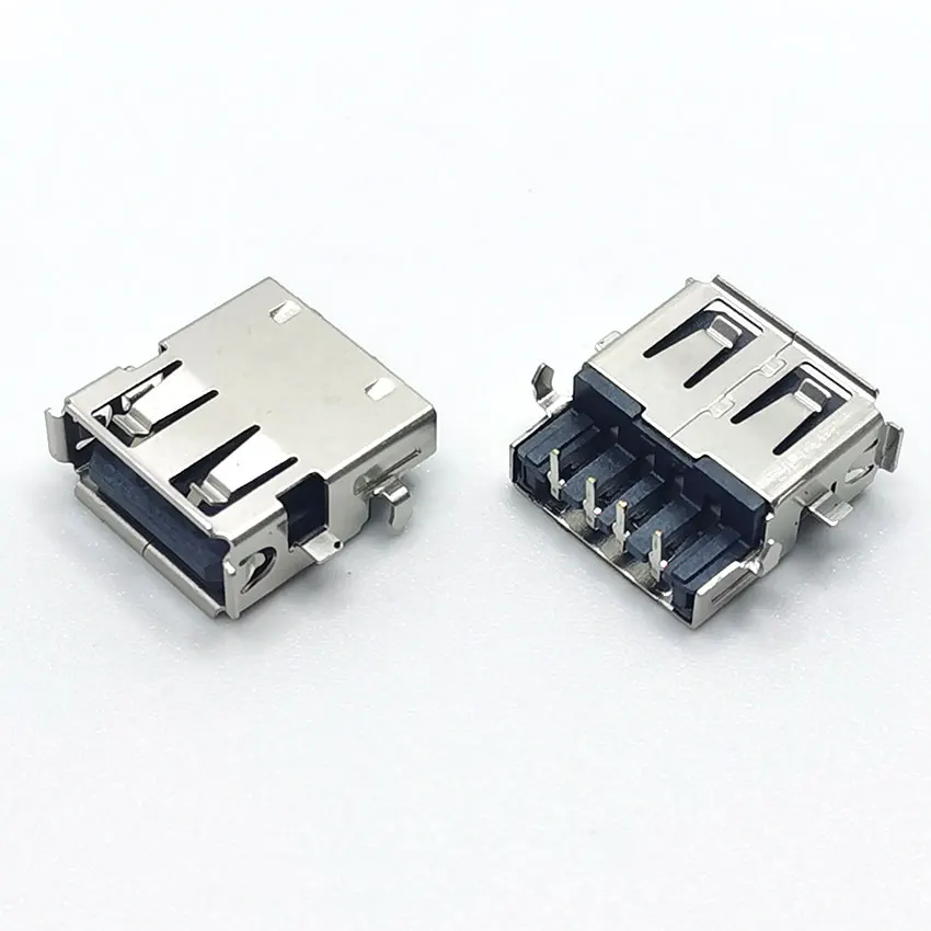 1PCS USB 2.0 90-degree 4 Feet Female Jack Notebook Connector for Laptop for ASUS for Lenovo for Samsung etc