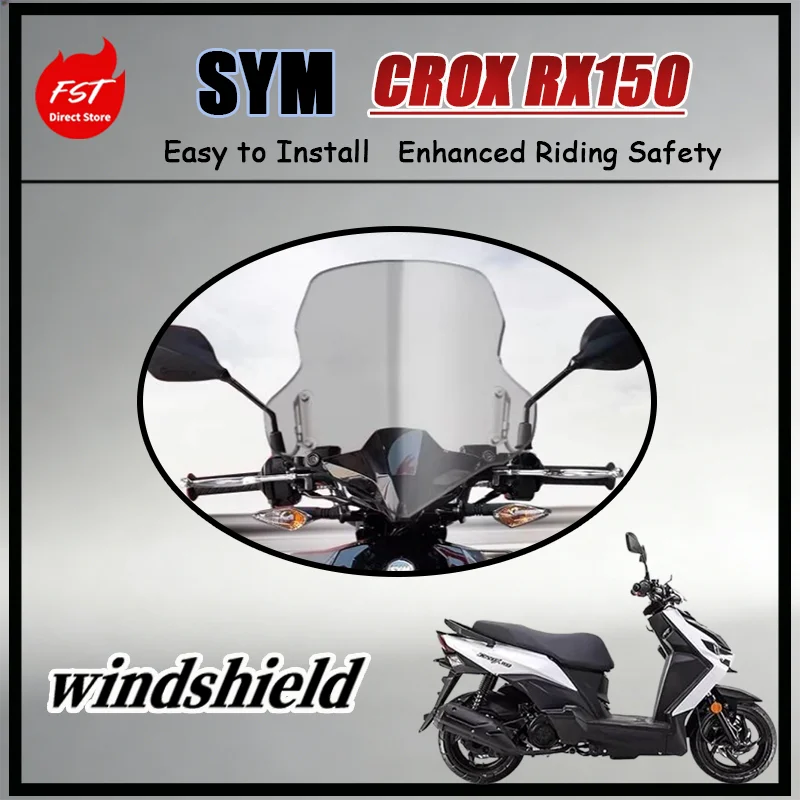 

Ветровое стекло для мотоцикла SYM CROX RX150: высококачественный модифицированный аксессуар для улучшения впечатлений от езды