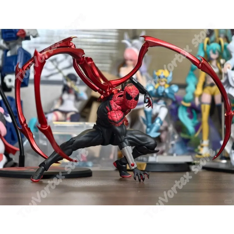 24 Hour Shipping Mess Toys  Superior Spider Man Daredevil Mafex 223 Comic Version SHF Anime Action Figure Figurine Statue Model