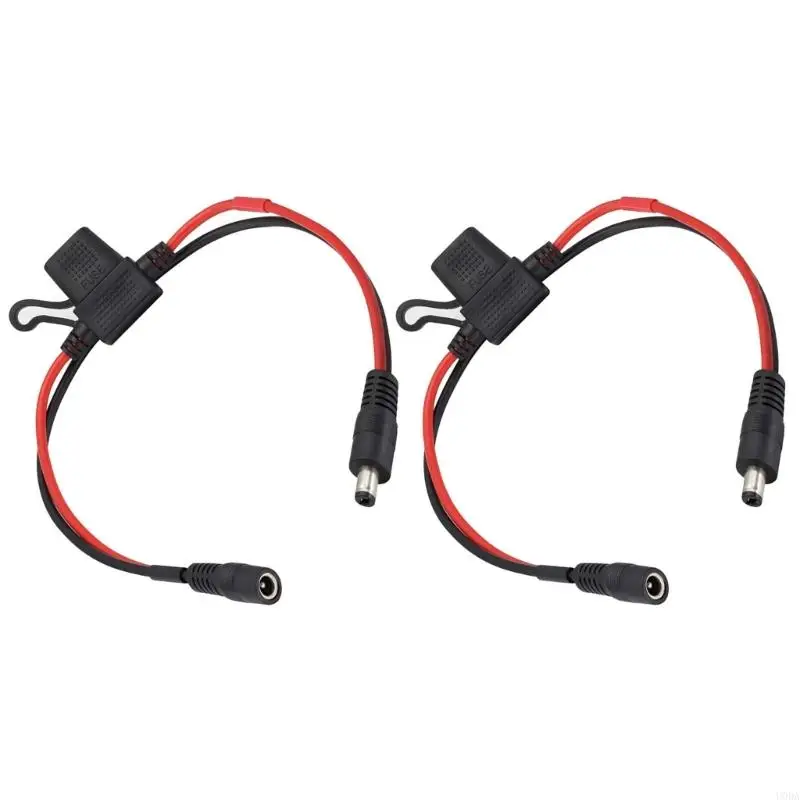 Reliability 14AWG Power Extension Wire 40CM Length 10A Protecting Electrical Equipment Power Cable