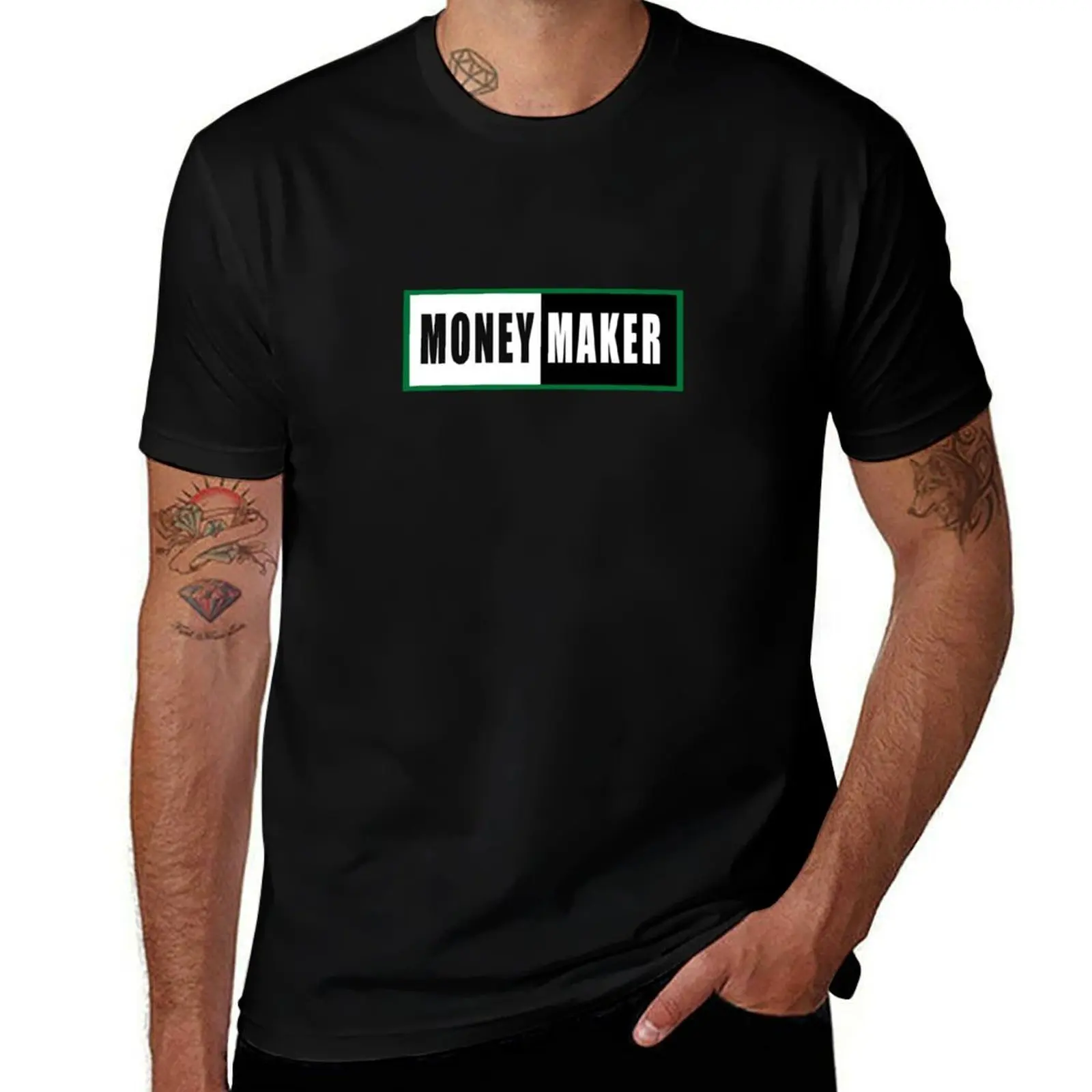 MoneyMaker T-Shirt Big Size Loose Fit Tee Shirt