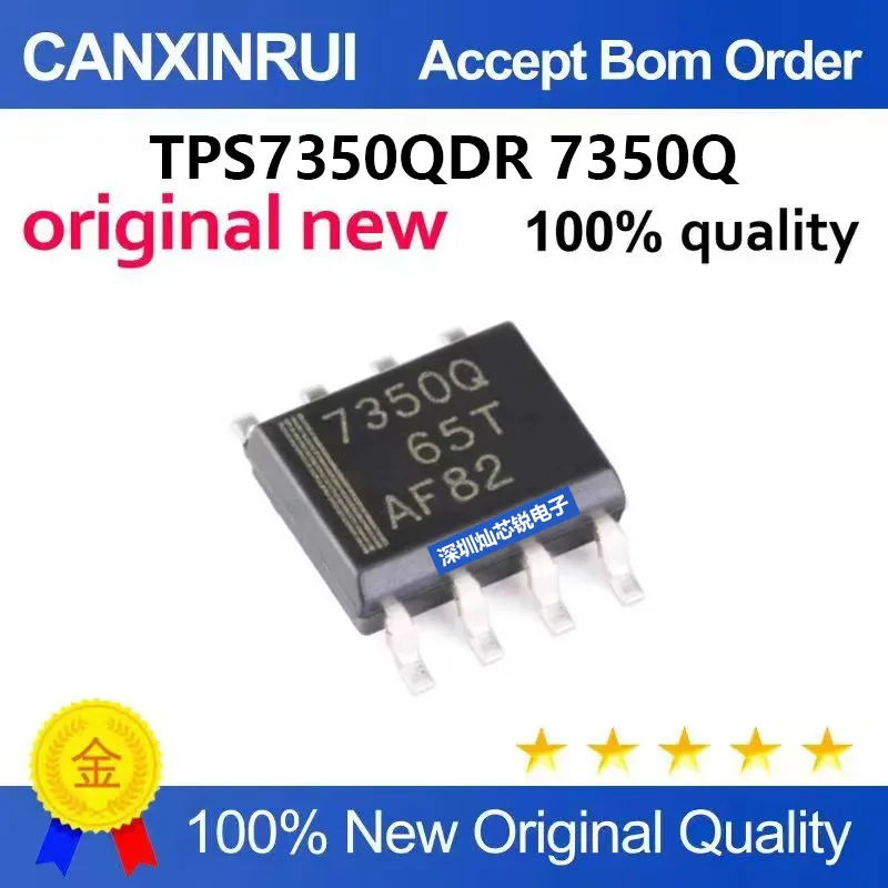 (5-100pieces) Original TPS7350QDR 7350Q SMD SOP8 Low Quiescent Current LDO Linear Chip