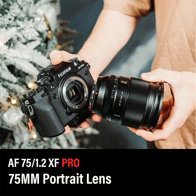 

New VILTROX 75mm F1.2 PRO APS-C Auto Focus Large Aperture Portrait Camera Lens