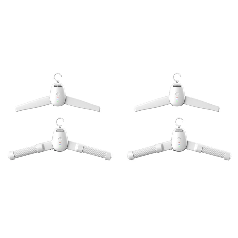 

2X Smart Portable Clothes Dryer Shoes Clothes Rack Hangers Foldable Laundry Electric Dryer Machine EU Plug-AT30