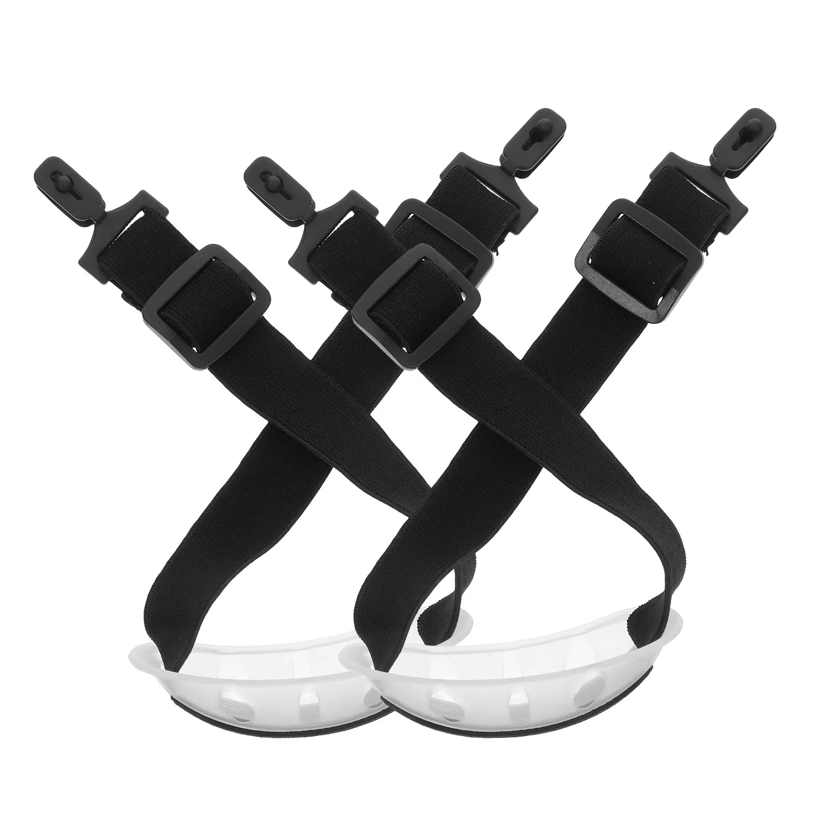 

2Pcs Heavy Duty Hard Hat Chin Straps Adjustable Elastic Retention Band Lightweight Comfortable Chin Cup for Construction Factory