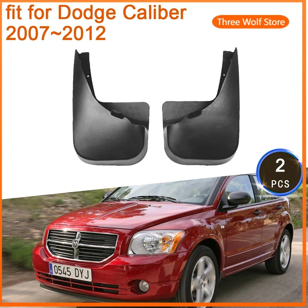 

2 шт. задние брызговики для Dodge Caliber 2007 ~ 2012 аксессуары 2008 2009 2010 2011 брызговики на крыло защита от брызг автомобильный Стайлинг