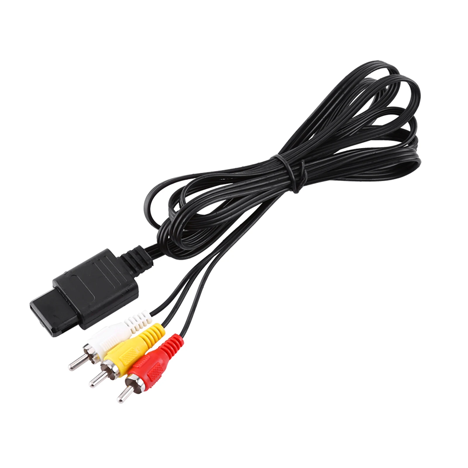 Audio TV Video Cord A/V Composite RCA Cable For N64 Nintendo GameCube