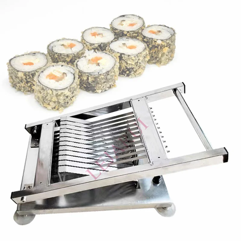 

304 Stainless Steel Manual Seaweed Sushi Roll Cutter Cutting Machine