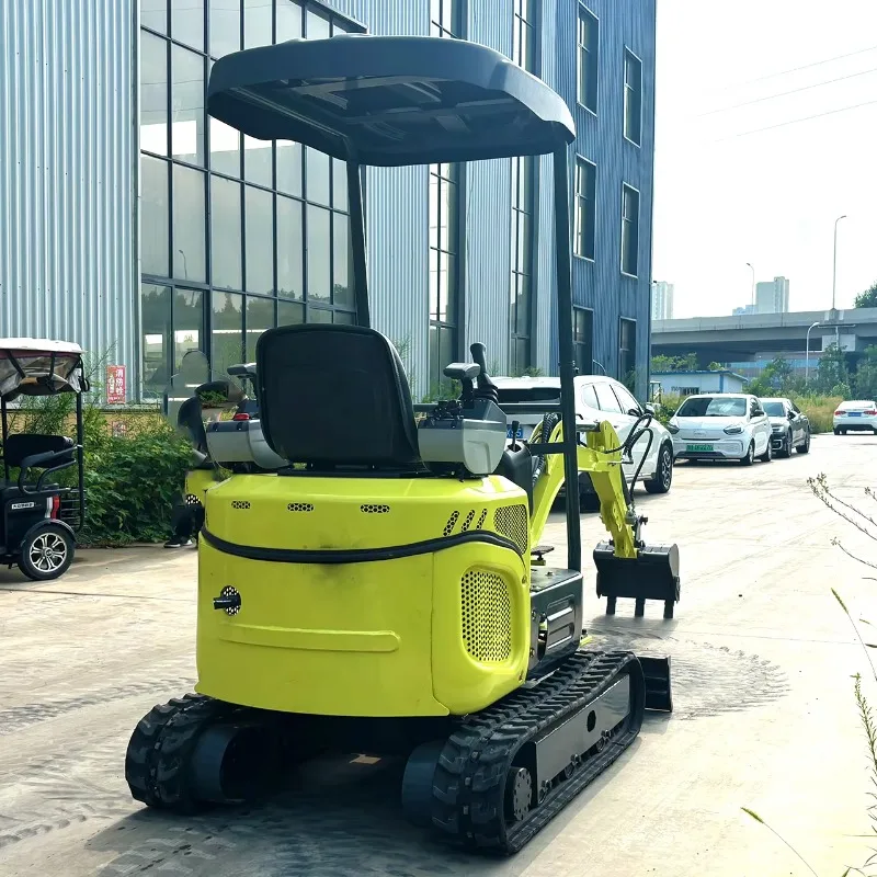 YG Factory D Irect EPA Motor Mini excavadoras 1.2 toneladas 1.8 toneladas Minibagger multifuncional excavadora sobre orugas de granja Mini excavadoras Mach