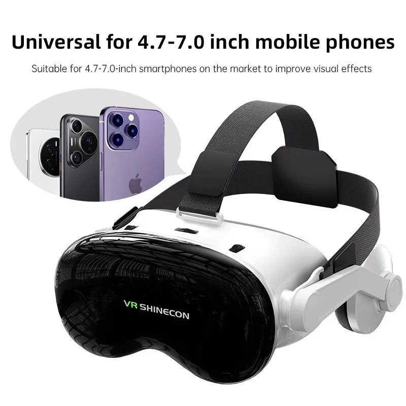 2026 new G18EB Virtual Reality VR Glasses Bluetooth headset version 3D virtual reality headset panorama Support Game Joystick