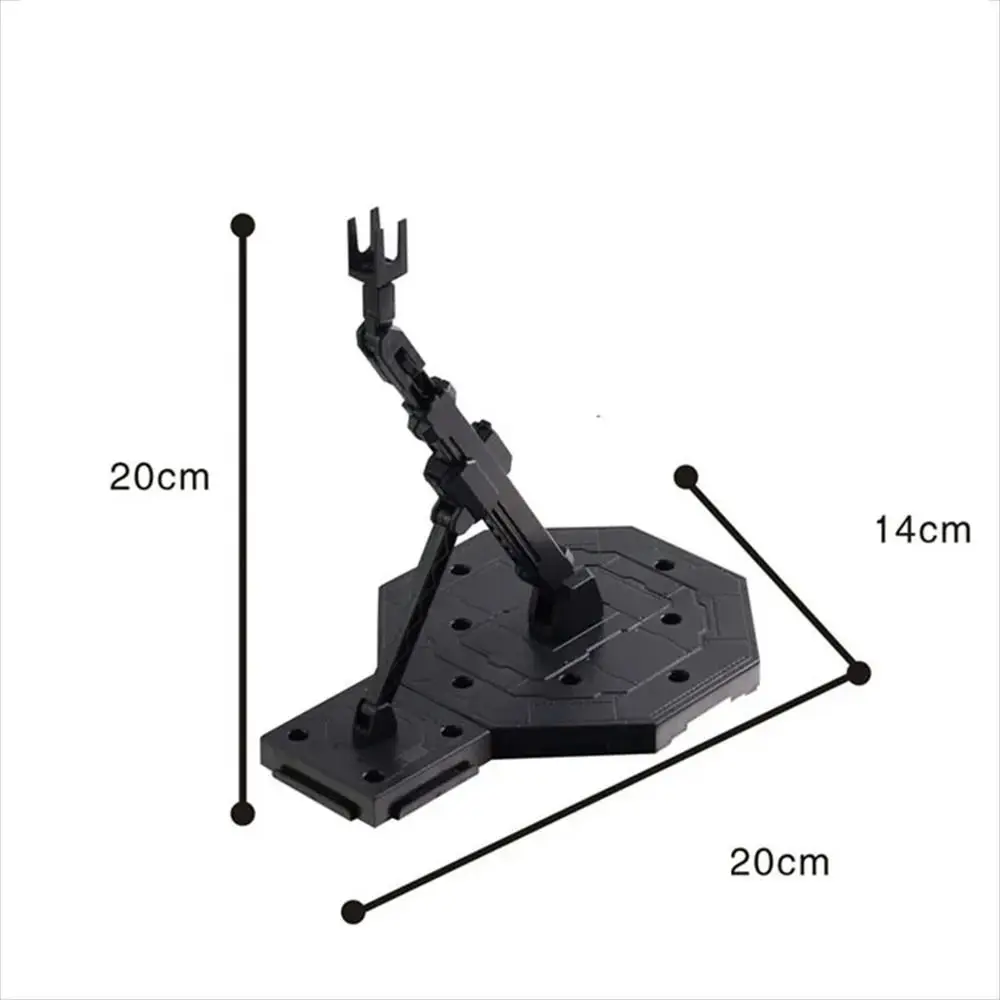 Hot Sale 1Set Action Figure Base Suitable Display Stand Bracket for HG MG BB 1/144 1/100 Cinema Game Model Bracket Adjustable