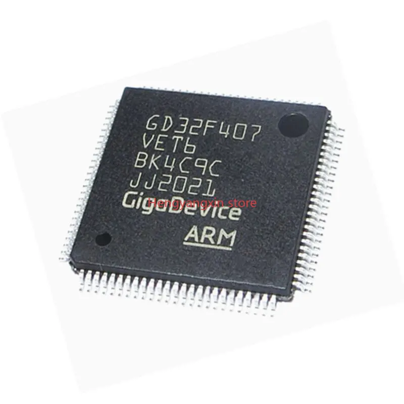 2PCS GD32F407VET6 LQFP-100 GD32F303RCT6 GD32F303RET6 GD32F303VCT6 GD32F303VET6 LQFP-64 Chip IC Brand New Original