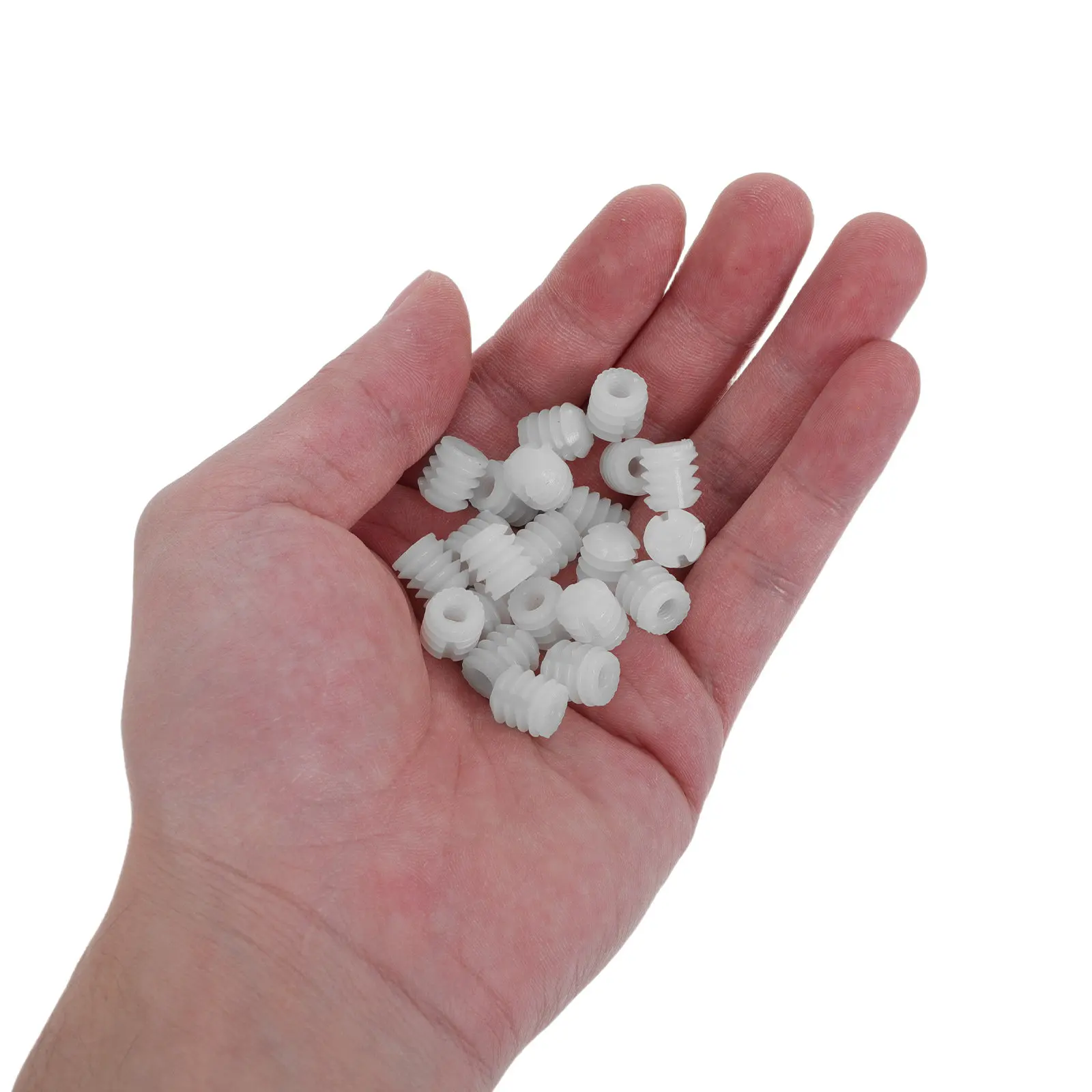 

100Pcs Cabinet Hinge Screw Reinforcement Insert 4x10mm Plastic Dowel Expansion Anchor Repair Loose Door Screws Drawer Furniture