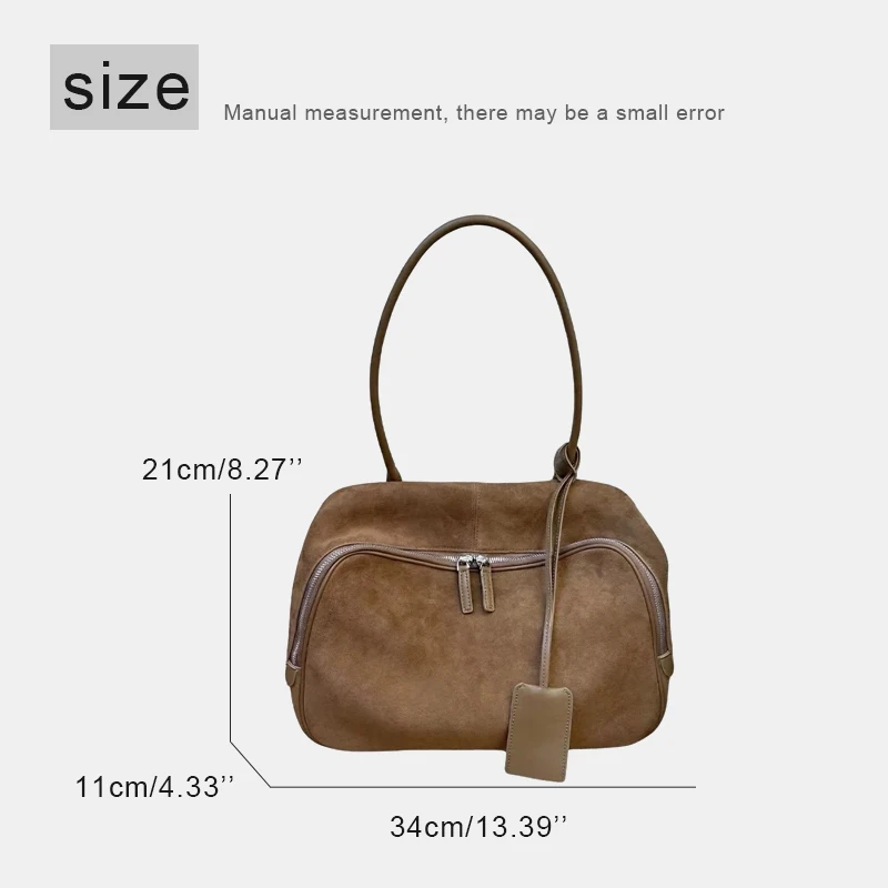 Customize Initials Leather Bowling Bags For Women Luxury Designer Handbags And Purse 2027 New In Suede Cowhide Underarm Shoulder