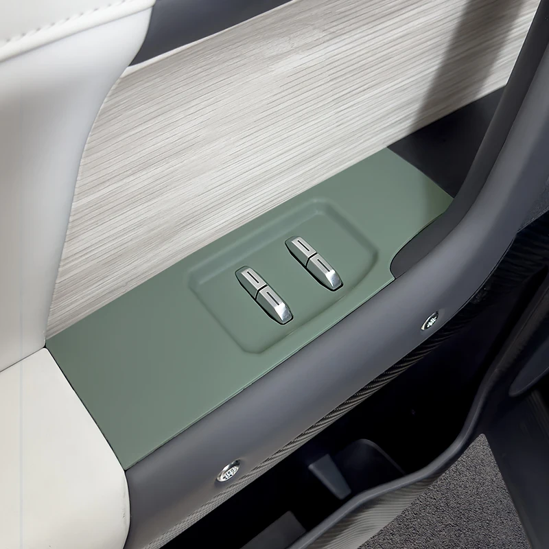 สําหรับ JAECOO 6 J6 Chery iCAR 03 อุปกรณ์ตกแต่งภายใน iCAR03 แก้วสวิทช์ควบคุม Silica GEL anti slip pad Protector ฝาครอบ