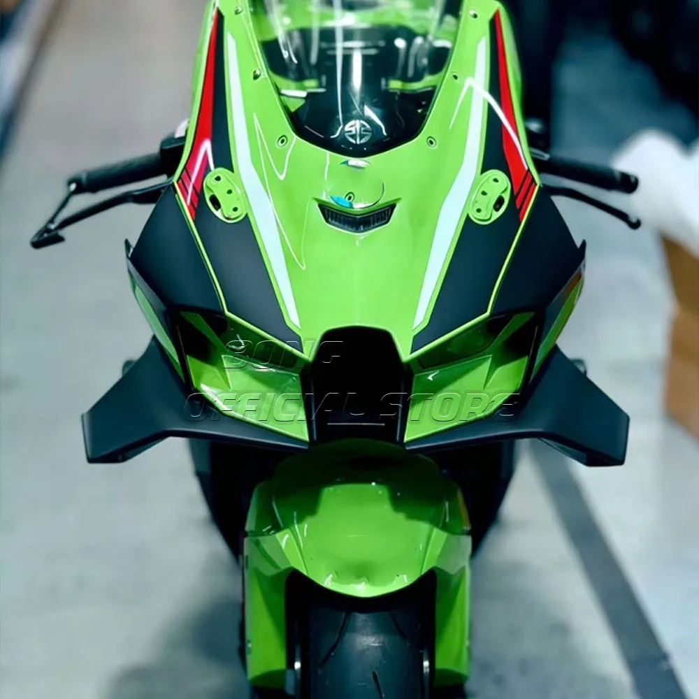 ZX-10R ZX10RR 프론트 스포일러 로워 스포일러 립 프론탈 스포일러 ZX10R 21-25 썸네일 2