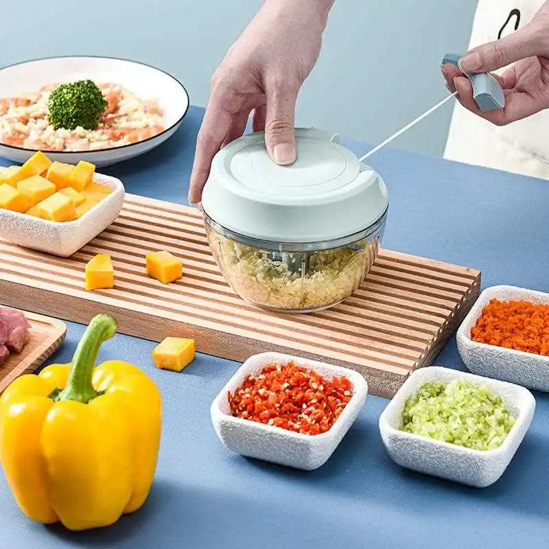 Manual Glass Garlic Presser Garlic Paste Maker Hand Operated Garlic Grinder Kitchen Tool for Cooking And Baking