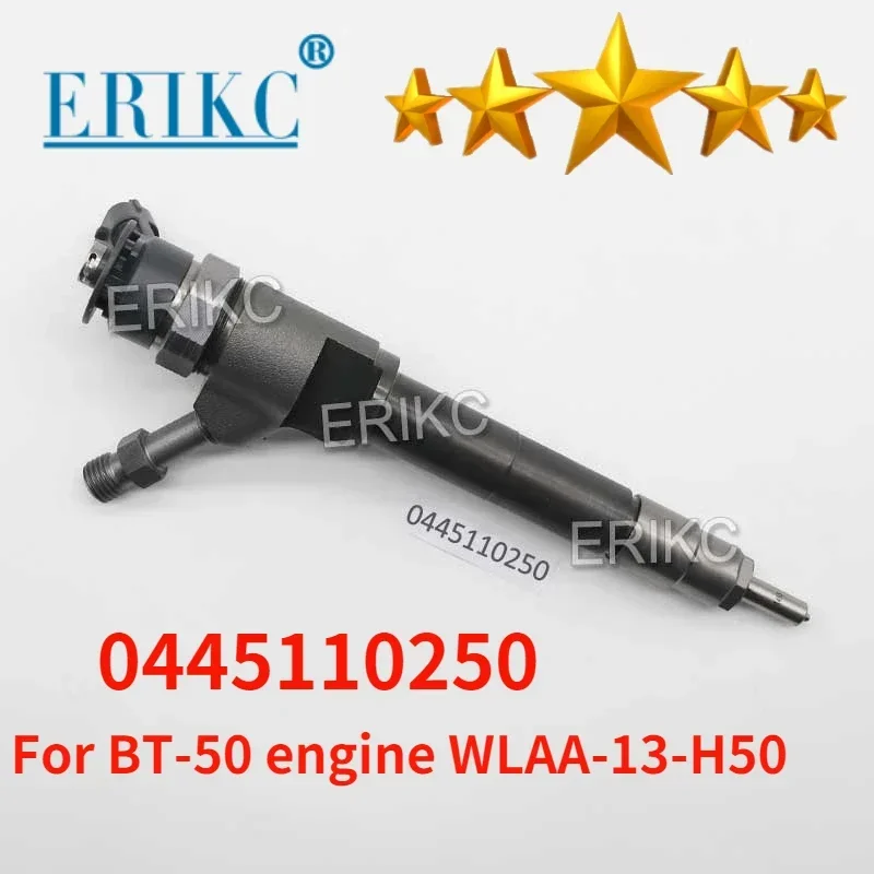 0445110250 Injector 0 445 110 250 Diesel Fuel Injection Nozzle 0445 110 250 for FORD Ranger MAZDA BT-50 WLAA13H50 WLAA-13-H50