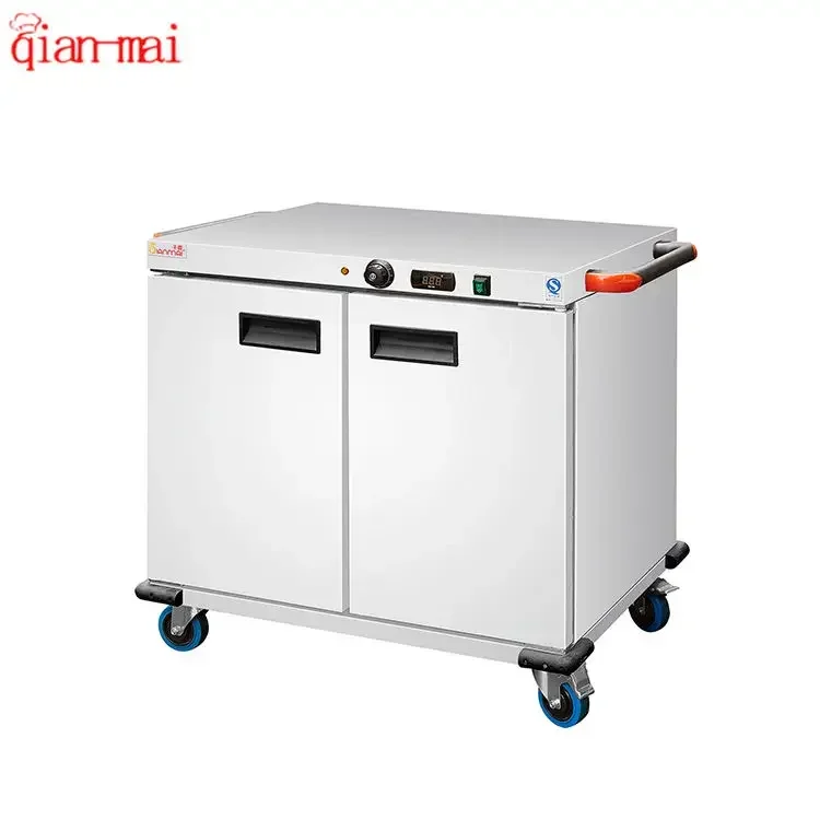 

Double Door Commercial Heat Banquet Cabinet Kitchen Upright Heated Vertical Hot Food Hotel Banquet Warmer Holding Cabinet