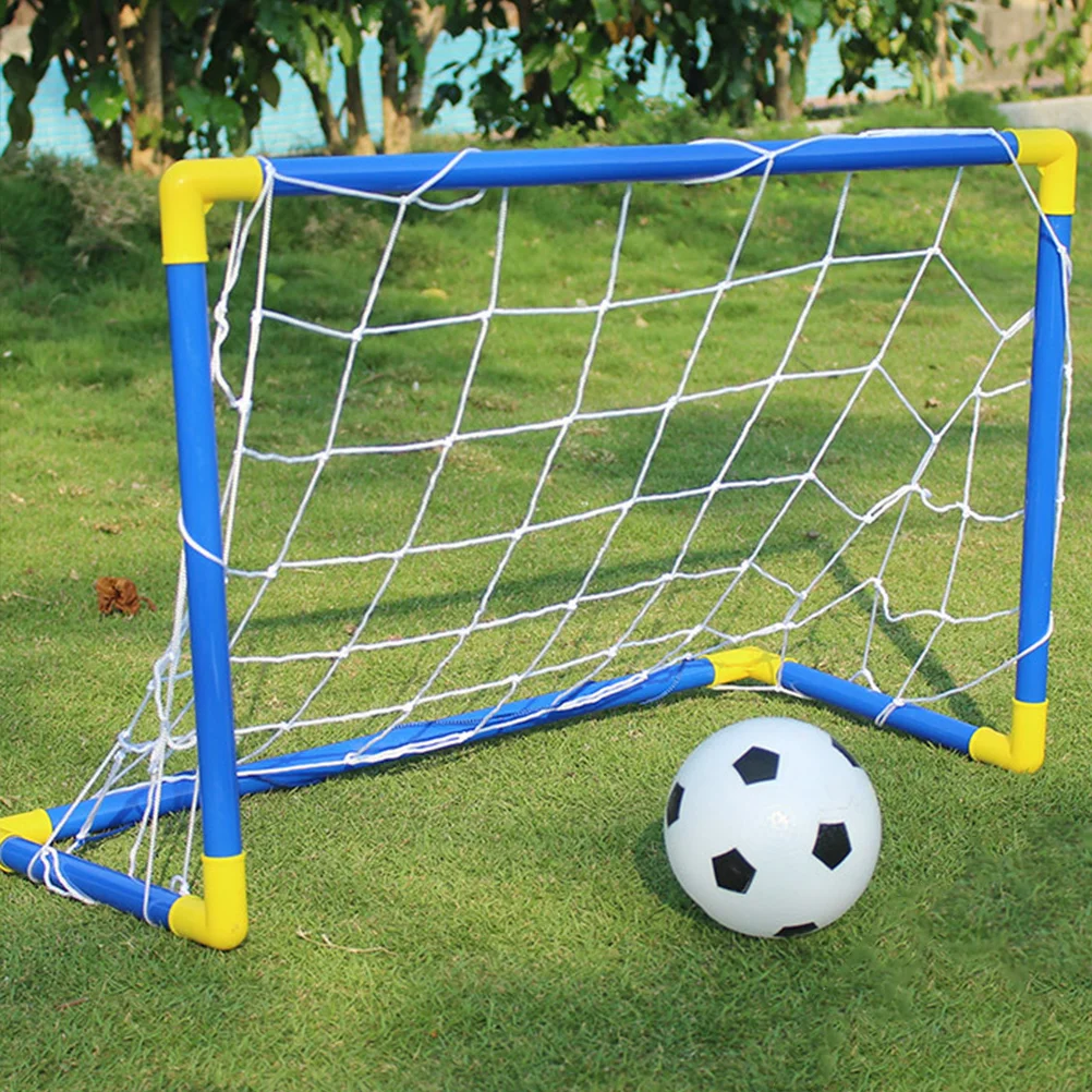 

Children's Football Goal Net Frame Foldable Indoor and Outdoor Sports Toys Soccer Goals Plastic Equipment Portable Mini