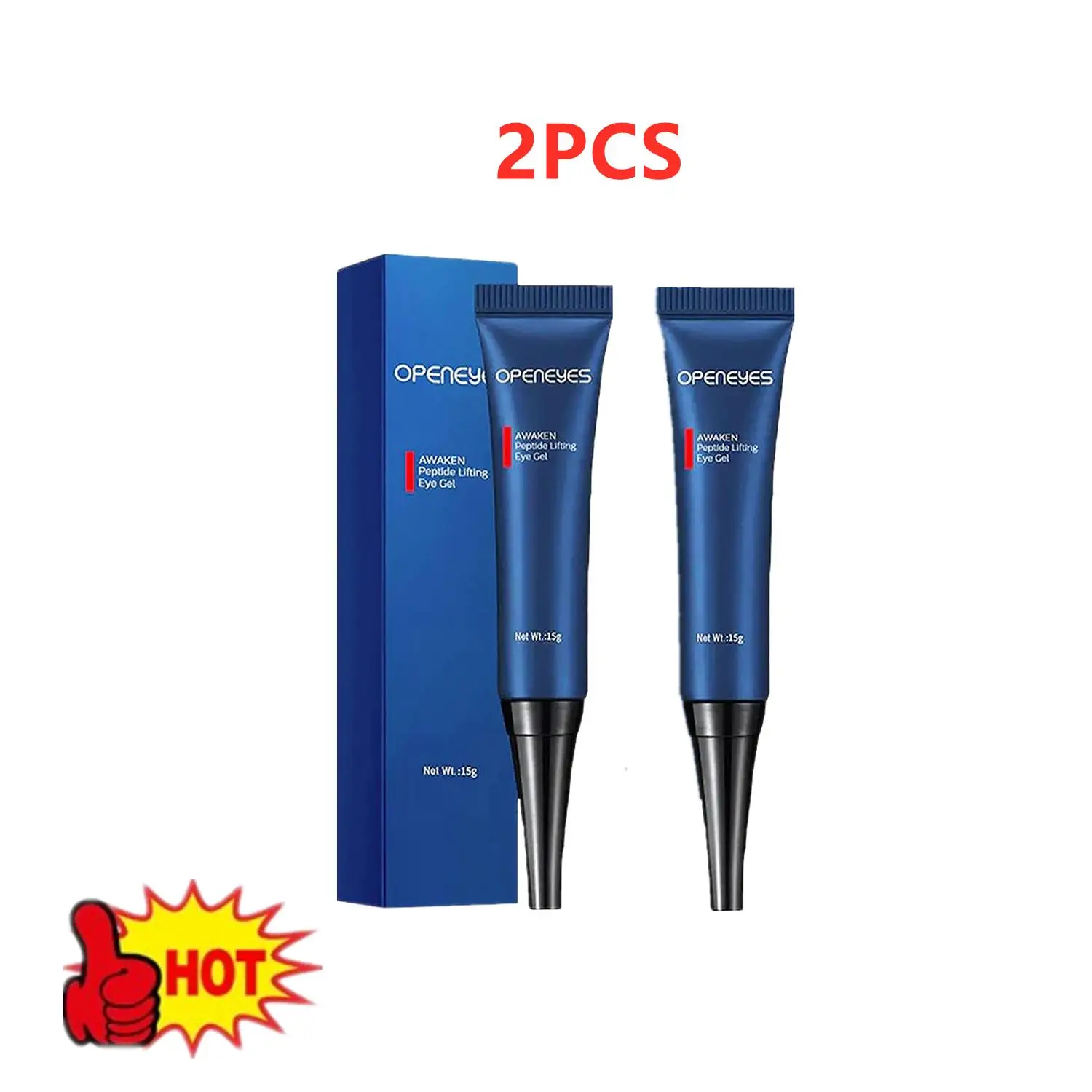 2PCS Men Retinol Anti Wrinkle Eye Cream Anti Dark Circles Remove Eye Bags Fade Fine Line Lifting Firming Moisturizer Repair Skin