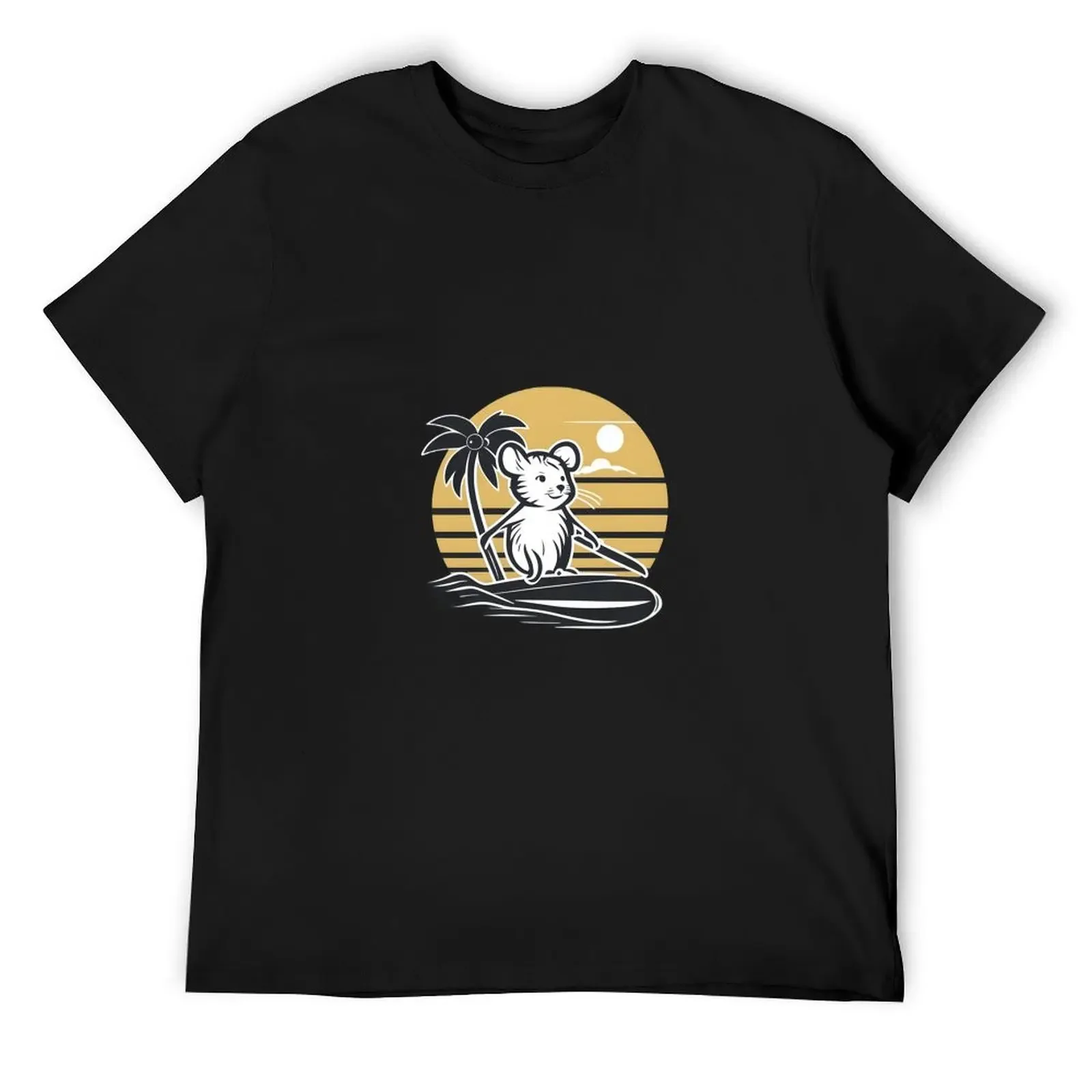 

Surfing Mouse T-Shirt vintage anime shirt shirts graphic tee t shirt men
