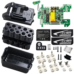 BL1830 Li-ion Battery Case PCB Charging Protection Circuit Board Shell Boxs BL1860 For Makita 18V 6.0Ah Li-ion Battery Housings