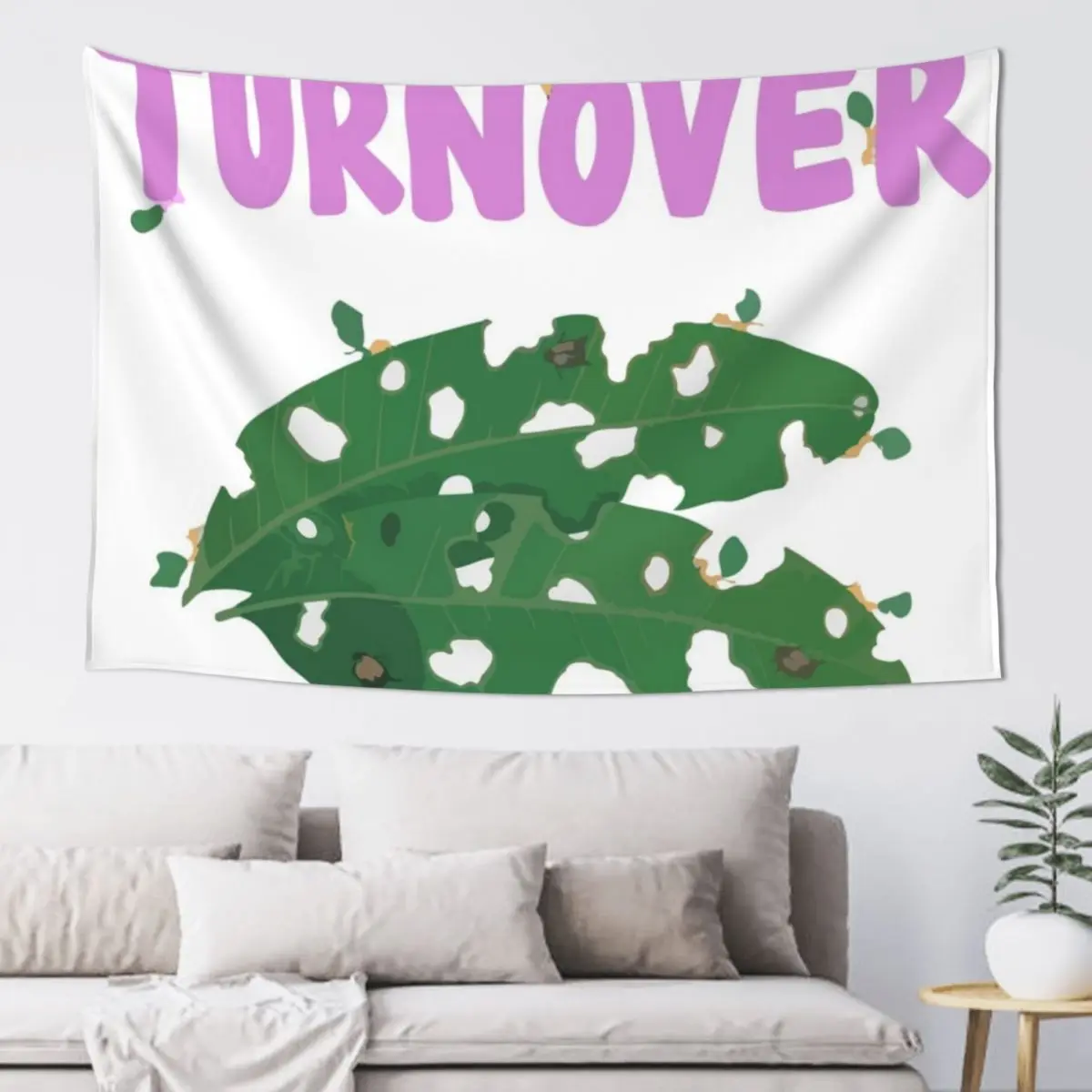 Turnover - Leaf logo Tapestry Bedroom Decorations Bedroom Decor Decoration Pictures Room Wall Decorations For Room Tapestry