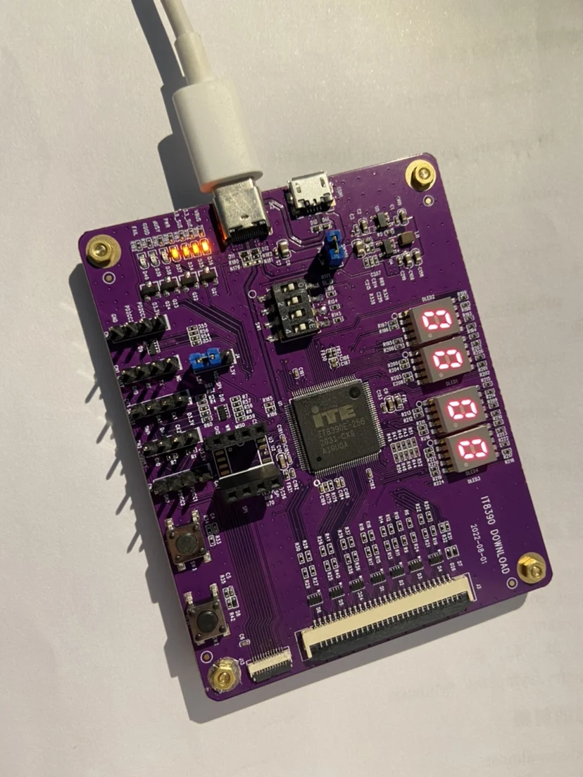 The read write burn programmer supports the IT8X IT5X series