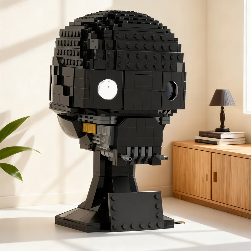 635 piezas MOC K2SO Colección de Cascos Modelo de Batalla Estelar Bloques de Construcción Creativos Regalo Coleccionable Decoración Premium para Niños y Adultos