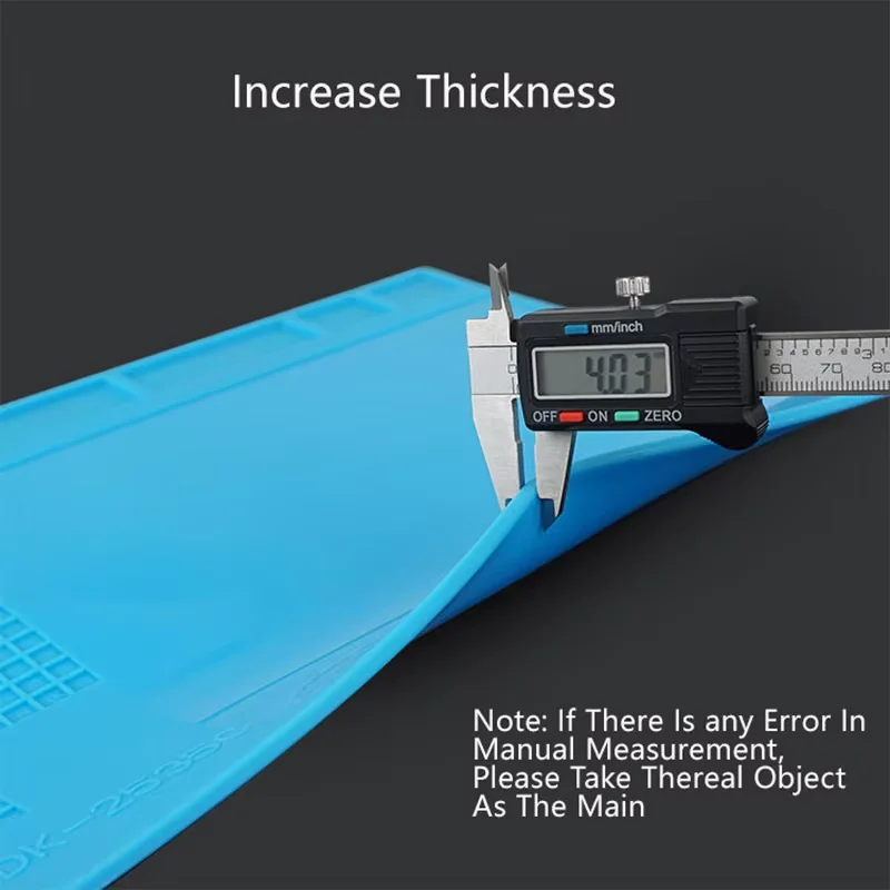 Heat Insulation Soldering Mat Silicone Repair Pad Motherboard Electronics Phone Repair Maintenance Working Platform Pad
