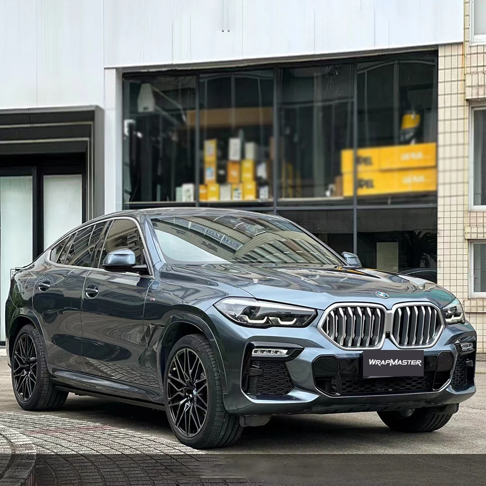 

Глянцевая холодная серебряная ПЭТ-подложка для защиты краски, виниловая автомобильная пленка, металлическая отделка, приложение «сделай сам» для работы на бампере и кузов