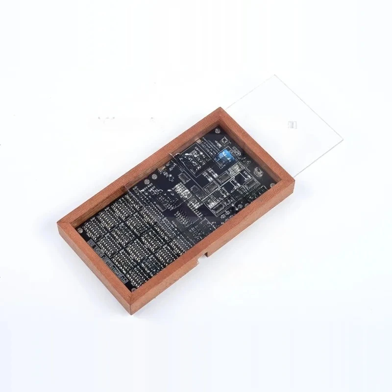 4 TD4 CPU Homemade Beginner 74 Series Chip Logic Circuit Design CPU Operating Principle Learning