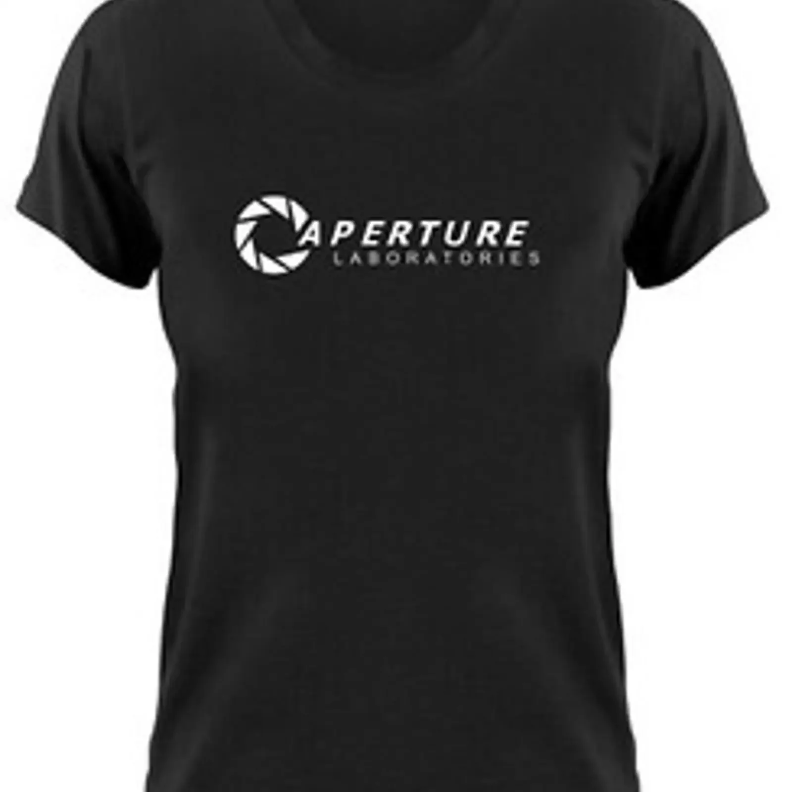 Aperture Laboratories Damen T Shirt Half Postal Black Mesa Logo Fanshirt Life vintage Washed streetwear Breathable Unisex