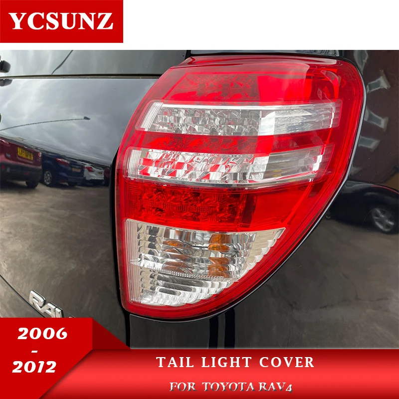 

Chrome Tail Light Trim Cover For Toyota Rav4 Rav 4 2006 2007 2008 2009 2010 2011 2012 Car Accessories