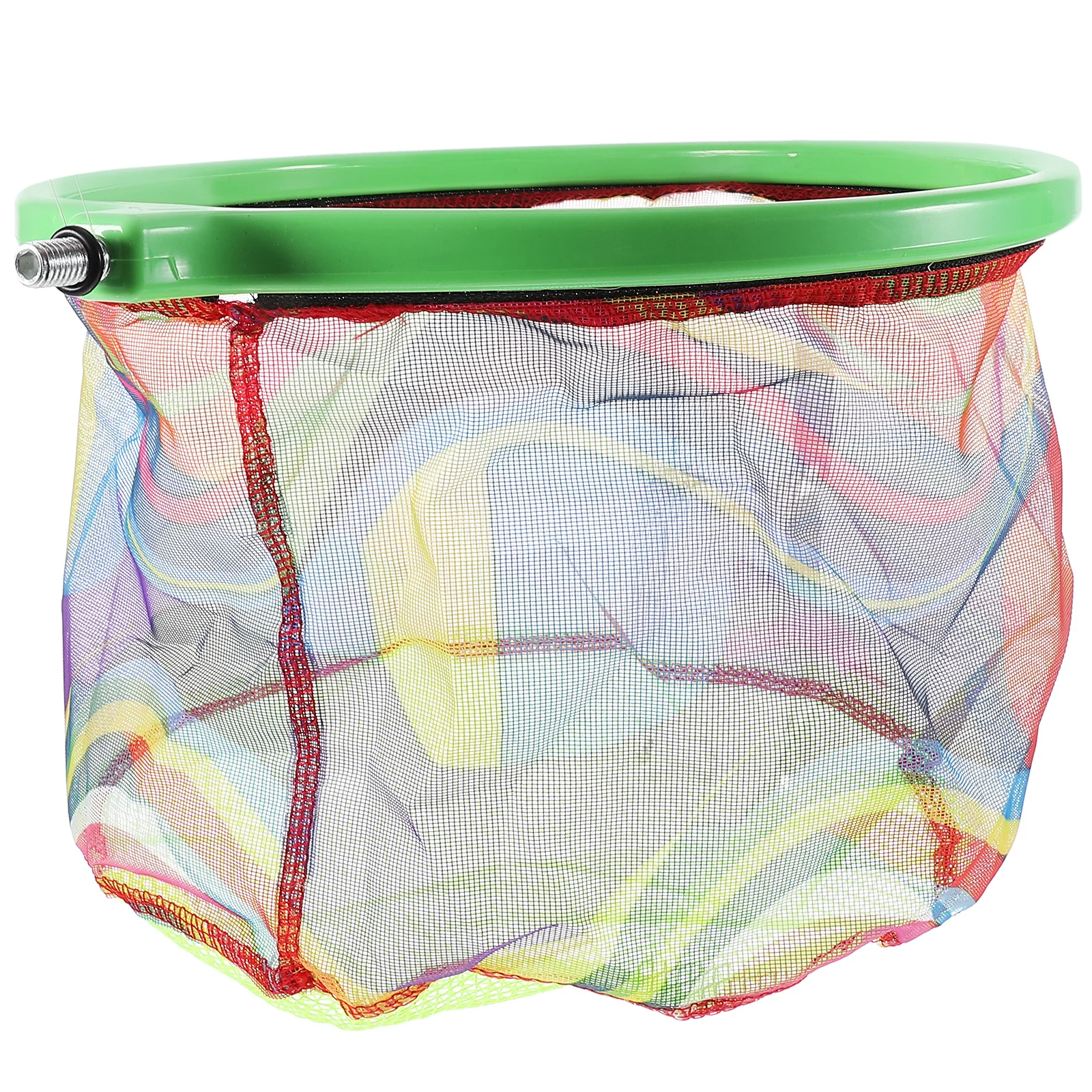 

1pc Rainbow Tank Cleaner Fish Landing Aquarium Accessory Fishing Net Eva Shrimp Net Fish Tank Filter Hole Handle For