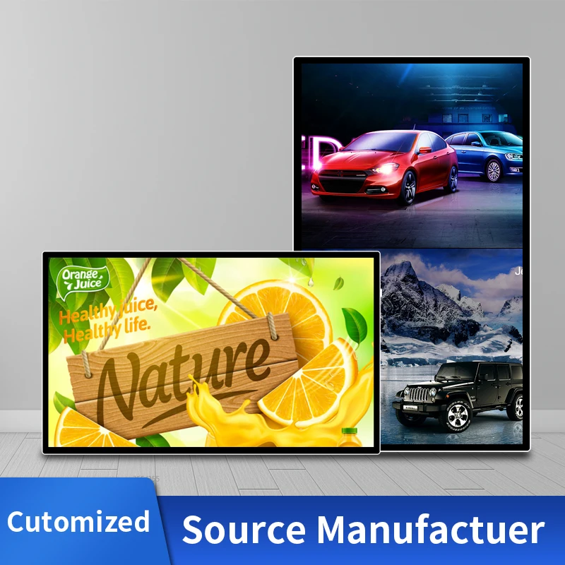 Advertising Player 10 15 24 32 43 49 55 65 Inch Wall-mounted Android System Control Digital Advertisement Equipment