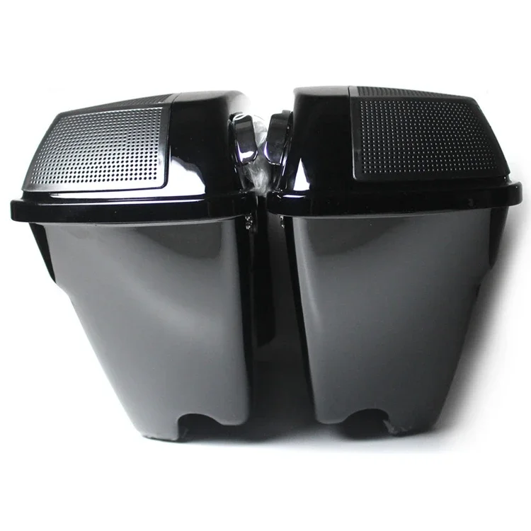 Motorcycle Saddlebag Lids Cutouts Grilles Covers for  Touring Electra Street Glide 2014-2021 Touring Road King Glide CVO