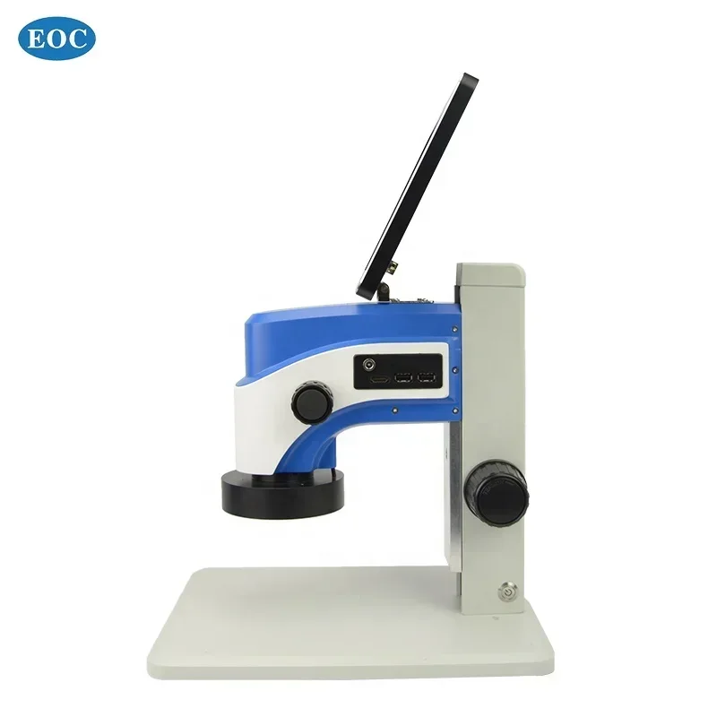 EOC Microscope Intergrated Electronic Zoom Optical Video Digital Measuring Pcb Microscope with Lcd Screen