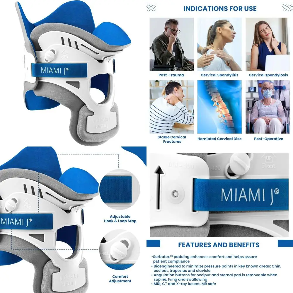 

Поддерживающий шейный бандаж для облегчения боли и комфорта — полужесткий воротник для боли в шее и стабильность